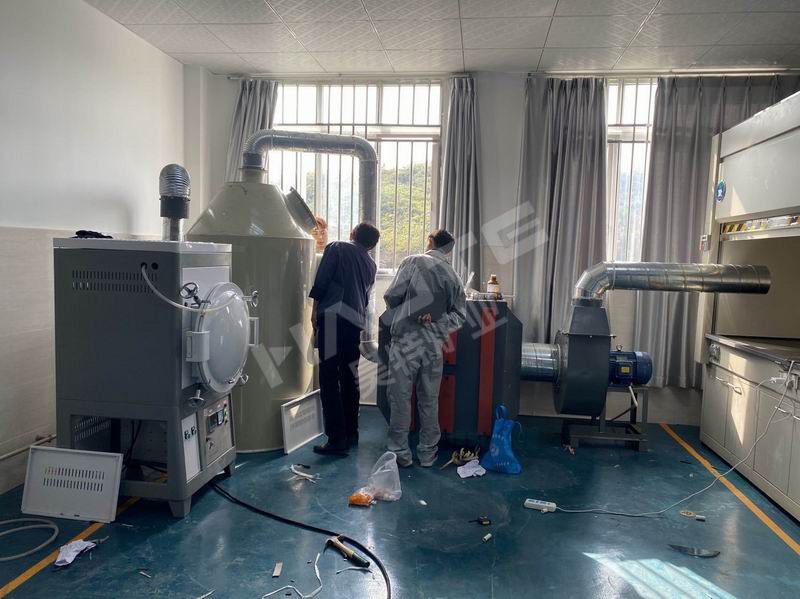 四川眉山尾（wěi）氣處理氣氛爐客戶案例