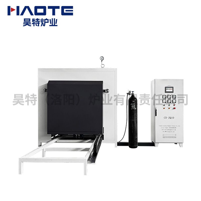 韓國臺(tái)車爐1200X800X800電（diàn）阻絲（sī）加熱1200℃模塊爐